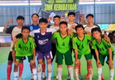 SMK Kebudayaan Gelar Turnament Futsal Tingkat SMP 2024
