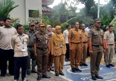 ASN Kelurahan Palmerah Gelar Apel Rutin Setiap Hari Senin
