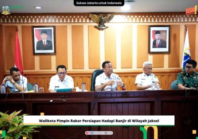 Pemkot Jaksel Rakor Persiapan Hadapi Banjir