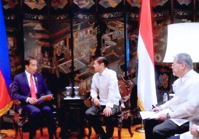 Tiba di Istana Malacañang, Presiden Jokowi Disambut Upacara Resmi