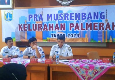 Camat Palmerah Rakor Penanganan Sanitasi STBM Terpadu Bebasis Masyarakat