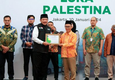 Sampaikan Apresiasi ke Mitra, Baznas Targetkan Rp250 Miliar Bantu Palestina