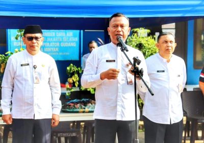 Apel Persiapan Hadapi Genangan dan Banjir di Jaksel, Wali Kota Munjirin: Antisipasi Genangan dan Banjir Musim Hujan