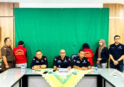 Kejati Kalteng Jebloskan Dua Tersangka Pengelola Dana BOK Barito Selatan