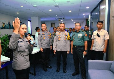 Pererat Sinergitas Kadiv Humas Polri Terima Kunjungan Kapuspen TNI