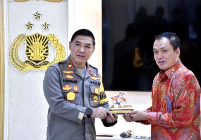 Ketua KPPU-Gubernur dan Wakapolda Lampung Bahas Peningkatan Kerja Sama