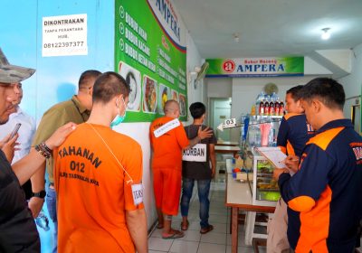 Polres Tasikmalaya Kota Gelar Rekonstruksi Kasus Penganiayaan Hingga Tewas