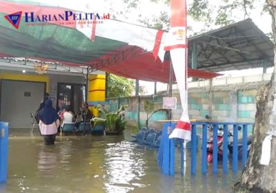 Warga Kampung Mancung Karang Timur Tangerang Tak Datang ke TPS Akibat Banjir