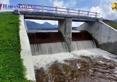 Jaga Pasokan Air Baku Kementerian PUPR Selesaikan Rehabilitasi Bendungan Situ Lembang