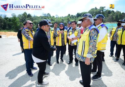 Menteri Basuki Dampingi Anggota IV BPK Audit Pembangunan Infrastruktur Dasar IKN Nusantara