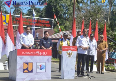 Menteri Basuki Dampingi Presiden Jokowi Resmikan 9 Ruas Inpres Jalan Daerah di Sulawesi Utara Senilai Rp183,6 Miliar