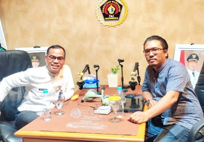 Camat Kebon Jeruk Bicara Penataan Kawasan yang Intens Dilaksanakan di Wilayahnya di Podcast PWI Jakbar