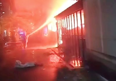 Kebakaran Melumat Ruko Konveksi di PIK Cakung Empat Tewas