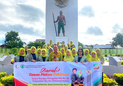 Peringati HUT PIPAS ke-20 PIPAS Lapas Selong Ikuti Ziarah Makam Pahlawan