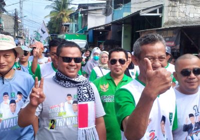 2.500 Pendukung AMIN Gelar ‘Jalan Perubahan’ di Muara Angke Penjaringan