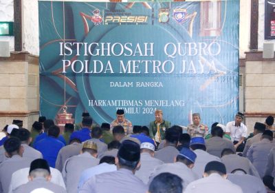 Jelang Pemilu, Polda Metro Gelar Istighosah Qubro di Masjid Al Kautsar