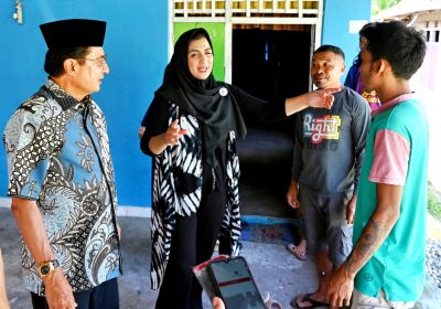 Kunjungi Kampung Bedah Rumah, Fadel Muhammad: Manfaatnya Langsung Dirasakan Rakyat 