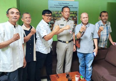 Sambut HPN 2024, Wali Kota Jaksel Munjirin Sambangi Balai Wartawan
