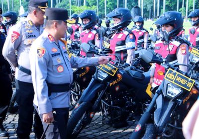 Kapolda Metro Jaya dan Pangdam Jaya Pimpin Apel Pasukan Pengamanan TPS Pemilu