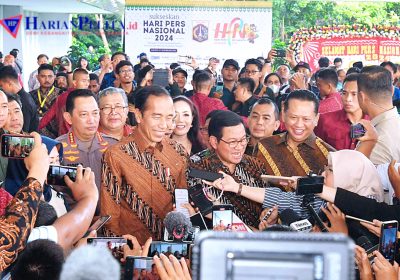 Puncak Peringatan HPN 2024, Ketua MPR RI Bamsoet Apresiasi Ditandatanganinya Perpres Hak Cipta Penerbit