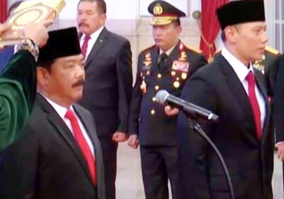 Breaking News: AHY Menteri ATR/BPN dan Hadi Tjahjanto Menkopolhukam