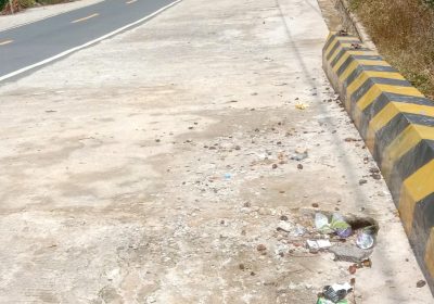 Baru Setahun Rehab Jalan dan Jembatan Lumut–Puding Gebak Rusak
