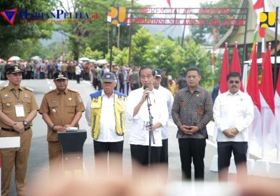 Presiden Jokowi Resmikan 27 Ruas Inpres Jalan Daerah di Sulawesi Selatan Senilai Rp669 Miliar