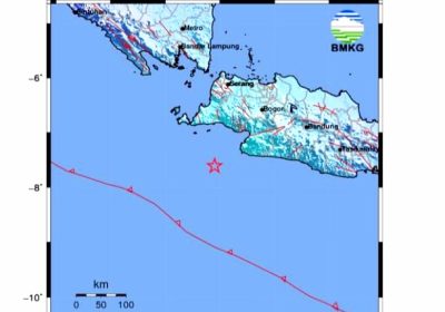 Gempa Bumi Magnitudo 5,7 Guncang Bayah Banten