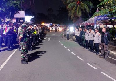 Kapolres Jakarta Timur Pimpin Apel Operasi Cipkon Bersama Empat Pilar