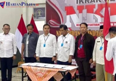 Pernyataan Ikrar Setia NKRI Lima Napiter di Lapas Kelas IIA Salemba