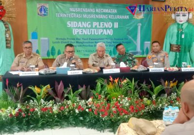 Asisten Adbang Jaksel Hadiri Sidang Pleno II (Penutupan) di Kecamatan Cilandak
