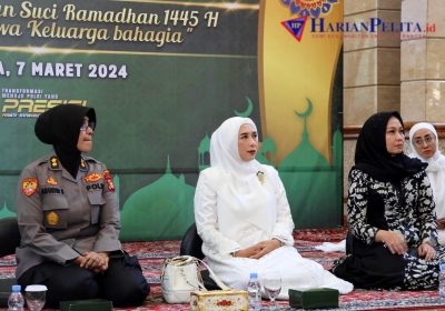 Sambut Bulan Suci Polwan dan Ibu Asuh Polwan Polda Metro Gelar Penutupan Majelis Taklim