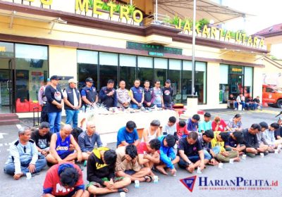 200 Polisi Gerebek Sarang Narkoba Kampung Bahari Jakut Puluhan Pelaku Diamankan