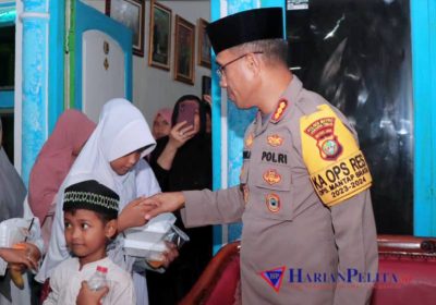 Kapolres Jaktim Buka Bersama Tokoh Agama dan Bagi Bingkisan Anak Yatim