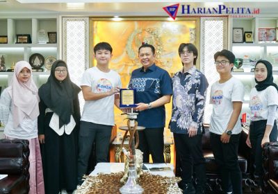 Bamsoet Apresiasi Mesin Pemilah Sampah Karya Komunitas Karya Pelajar Mengabdi Bangsa Indonesia