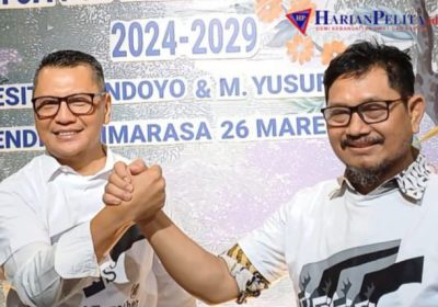 Kesit Budi Handoyo dan  Yusuf Muhamad Said Deklarasi Siap Pimpin PWI Jaya 2024-2029