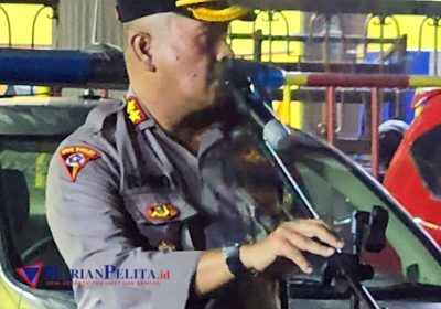Kapolsek Palmerah Gelar Apel Cipta Kondusif Berskala Besar