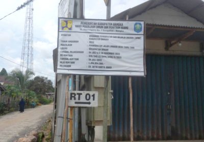 Peningkatan Jalan Lingkar Desa Tiang Tara Bakam Kejaksaan Diminta Cek