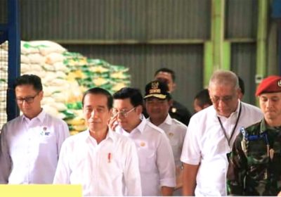 Presiden Jokowi Salurkan Bantuan Pangan Cadangan Beras Pemerintah di Labuhanbatu