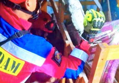 Empat Orang Terluka Akibat Tembok Rumah Roboh di Pejaten Pasar Minggu