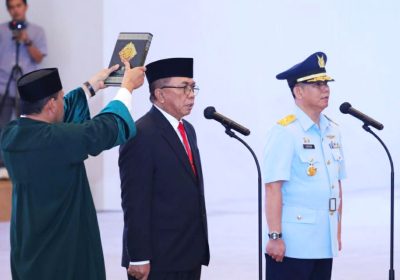 Dua Dirjen Dilantik Ketua Mahkamah Agung