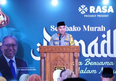 Polda Metro Jaya, Bulog dan Rasa Corp Gelar Buka Bersama Hadirkan Sembako Murah