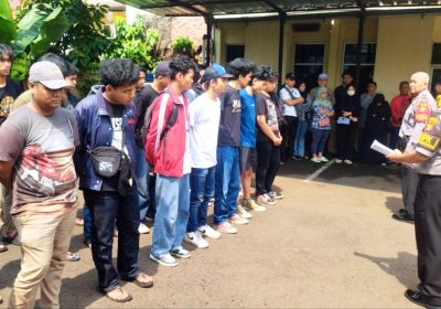 “Sahur on The Road” Puluhan Remaja di Pancoran Jaksel Diamankan Polisi