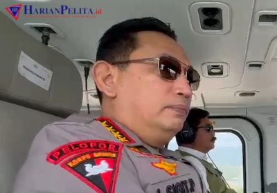 Kapolri dan Menko Polhukam Tinjau Kesiapan Arus Mudik dengan Helikopter