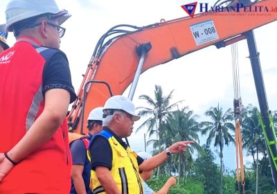 Menteri Basuki Tinjau Penanganan Darurat Longsor Tol Bocimi, Target Dibuka Fungsional H+1 Lebaran 2024