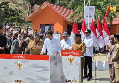 Presiden Jokowi Resmikan Penanganan 5 Ruas Jalan Daerah di Gorontalo