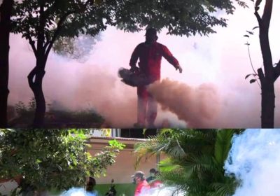 Kecamatan Kebayoran Lama dan Puskesmas Laksanakan Fogging di SDN 03
