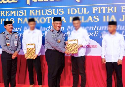 2.442 Warga Binaan Lapas Narkotika Jakarta Terima Remisi Khusus Idul Fitri