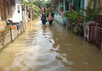 Sungai Cikidang dan Citanduy Meluap, Desa Tanjungsari Kecamatan Sukaresik Dilanda Banjir