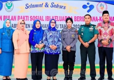 Pemkab Labuhanbatu Gelar Acara Pencanangan Bulan Bhakti Sosial IBI